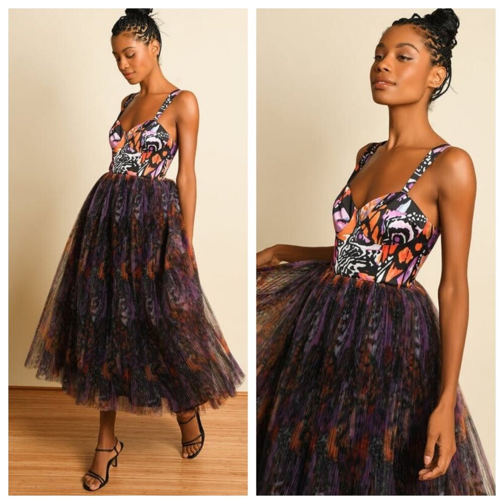 Hutch Multicolor Midi Dress